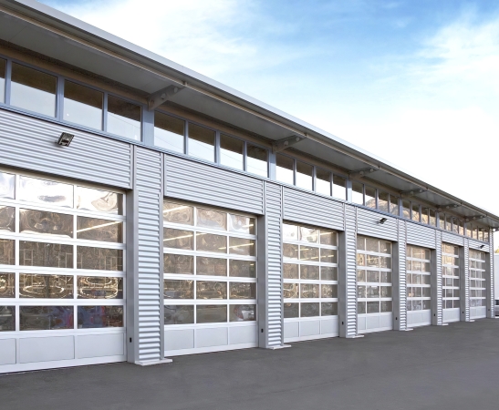 Панорамные ворота в Тбилисской