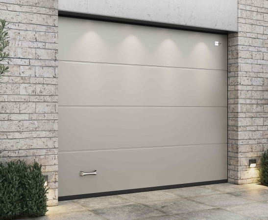 Ворота Алютех серии Prestige в Тбилисской